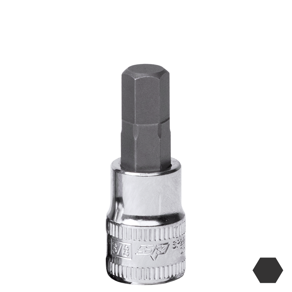 SOCKET - 3/8"DR INHEX SAE 3/16"