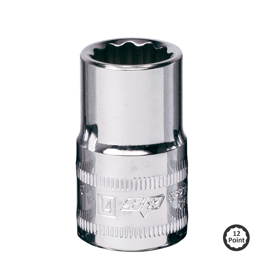 SOCKET - 3/8"DR STANDARD 12PT METRIC 21MM