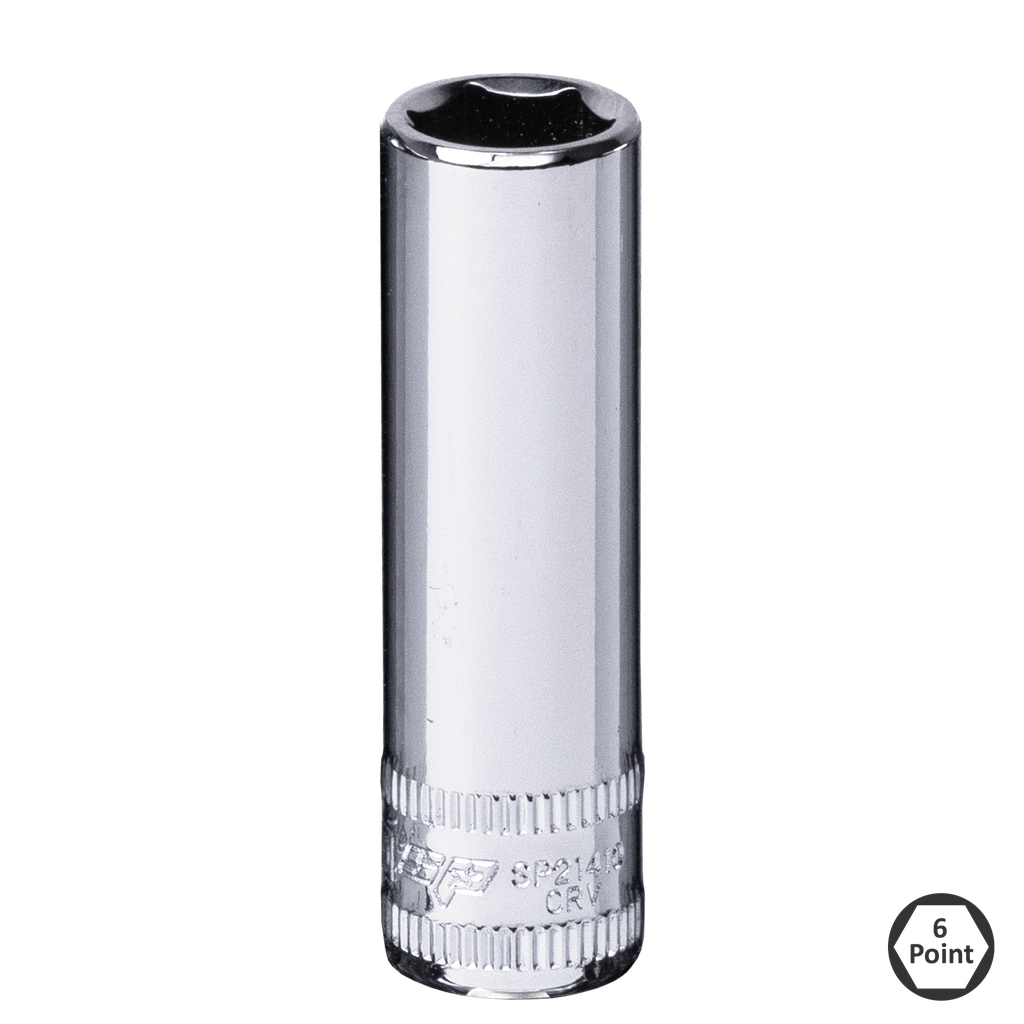 SOCKET - 1/4"DR DEEP 6PT METRIC 7MM