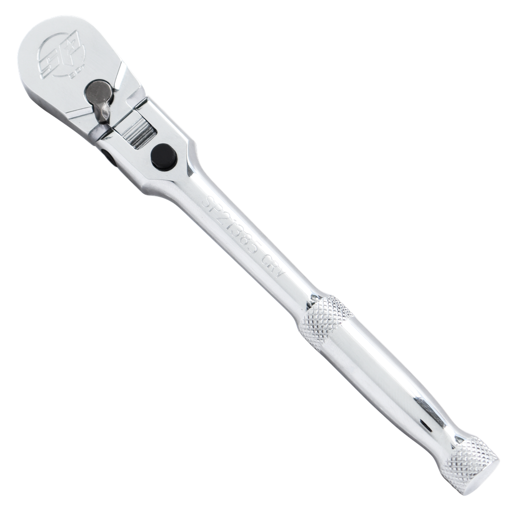 SOCKET ACCESSORIES - 1/4"DR RATCHET STUBBY SEALED FLEX HEAD 90T