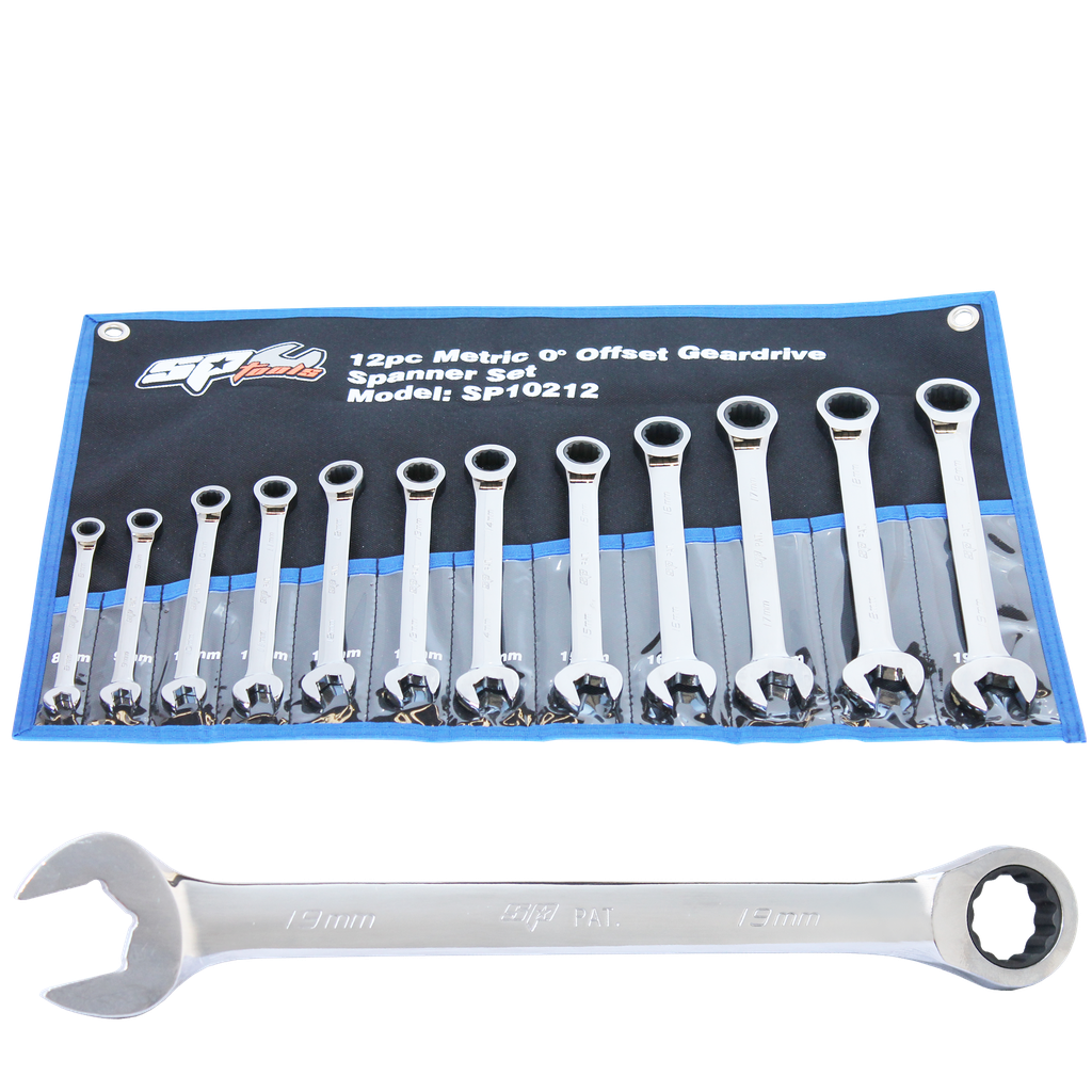 [SP10212] SPANNER SET - ROE GEARDRIVE/QUAD DRIVE METRIC 12PC