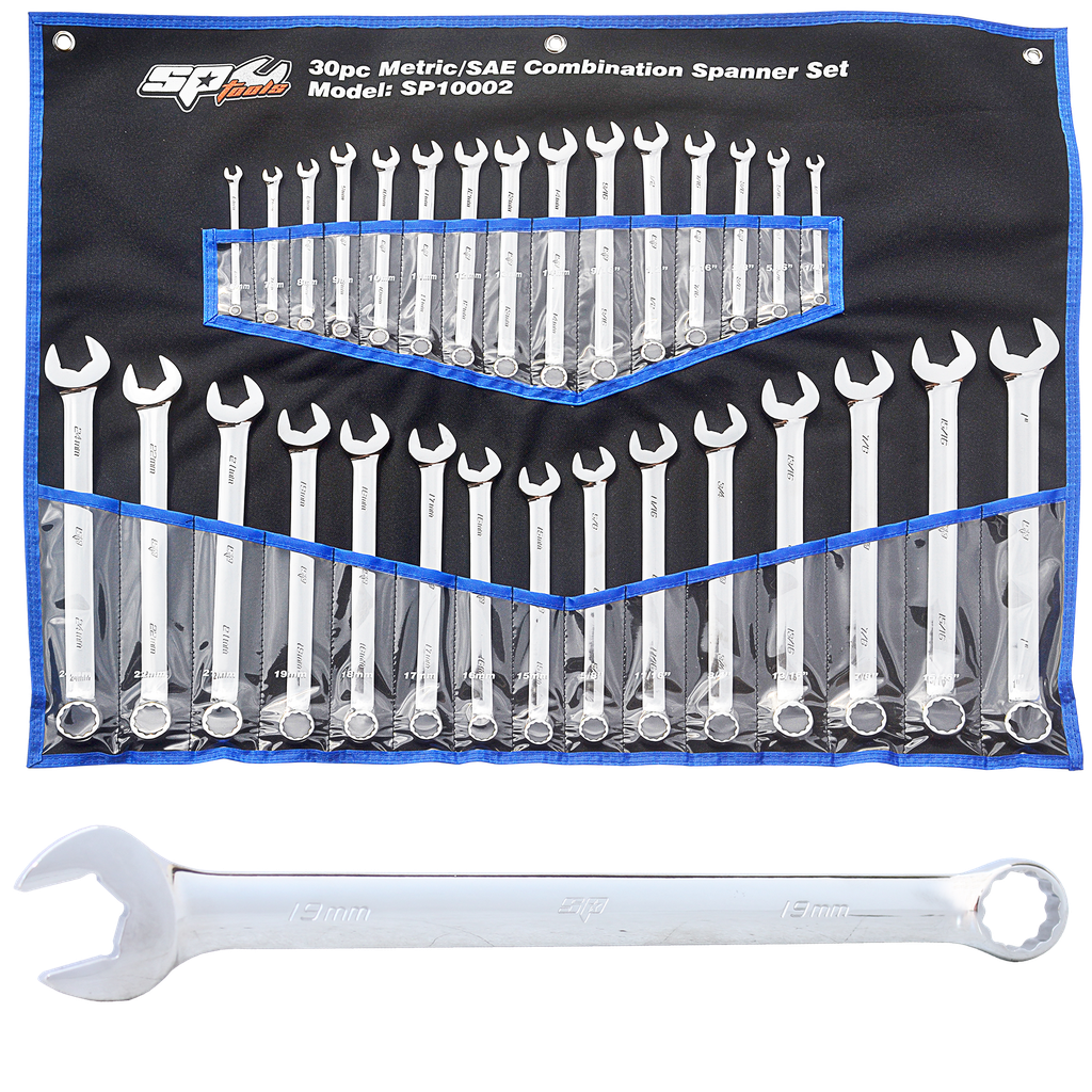 [SP10002] SPANNER SET - ROE 30PCE METRIC/SAE
