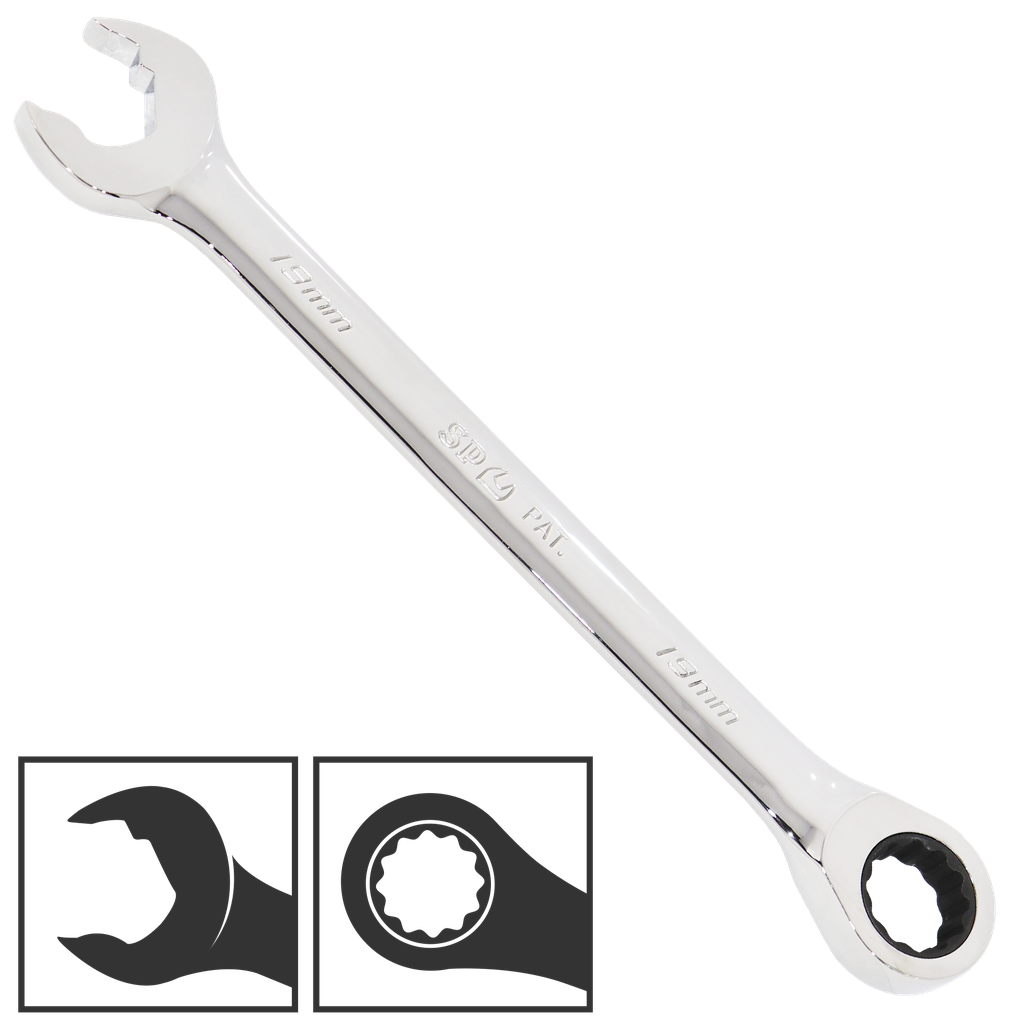 SPANNER ROE SPEEDDRIVE GEARDRIVE METRIC 15MM