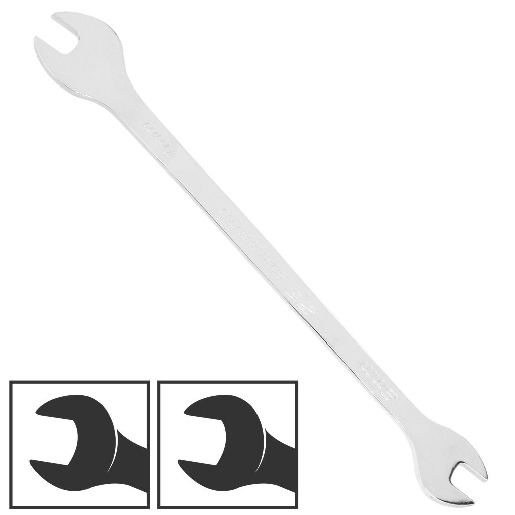 SPANNER SLIMLINE METRIC 6*7MM