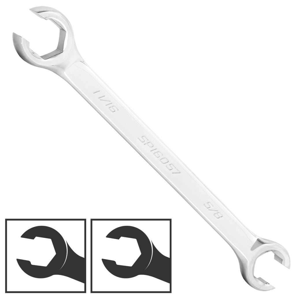 [SP16057] SPANNER FLARE NUT SAE 5/8" X 11/16"