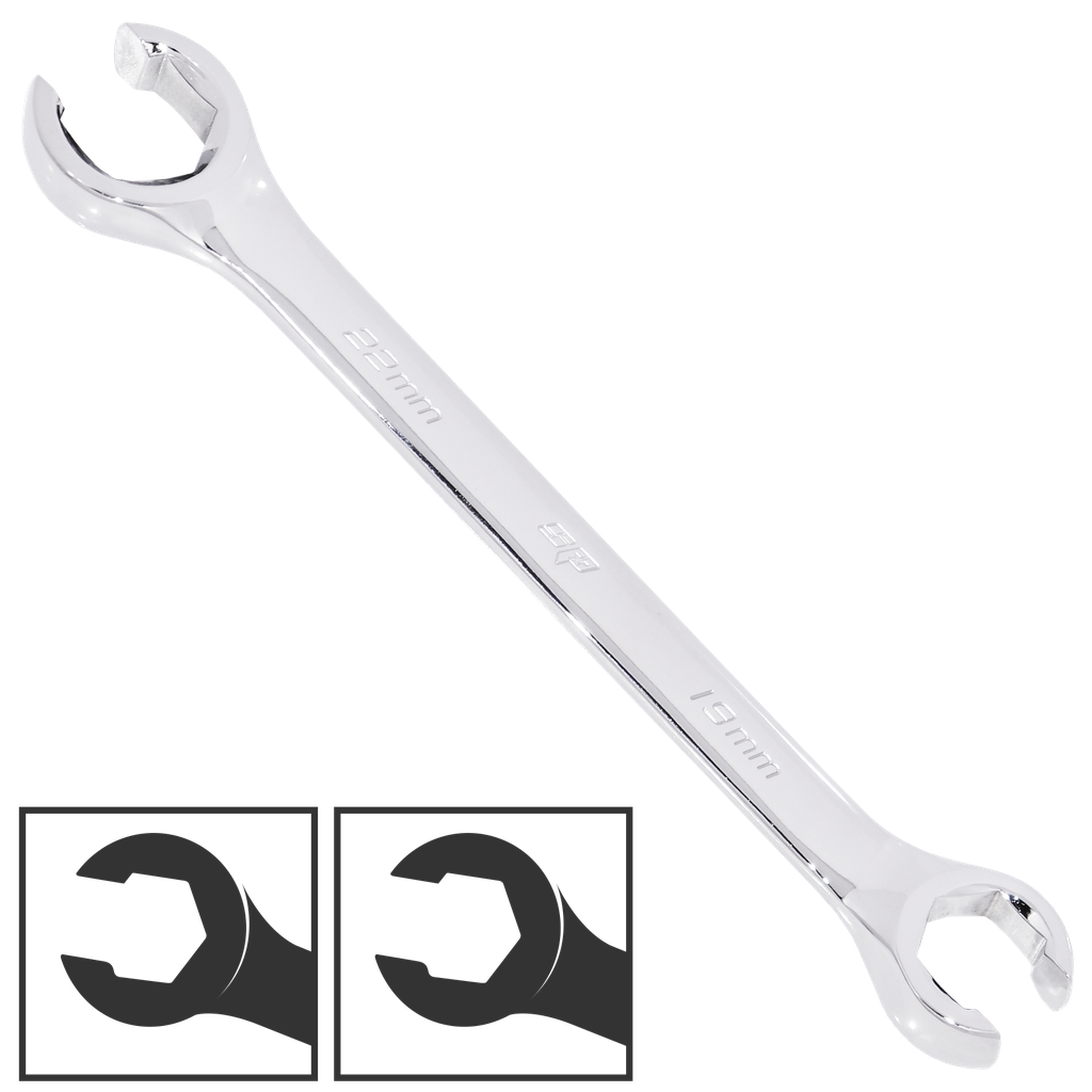 [SP16019] SPANNER FLARE NUT METRIC 19MM X 22MM