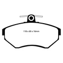 EBC Brakes Redstuff Performance Brake Pads