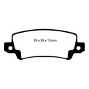 EBC Brakes Yellowstuff Performance Brake Pads