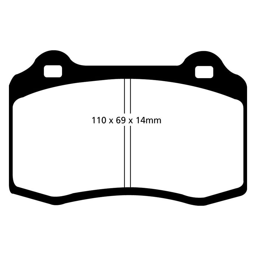 EBC Brakes Redstuff Performance Brake Pads