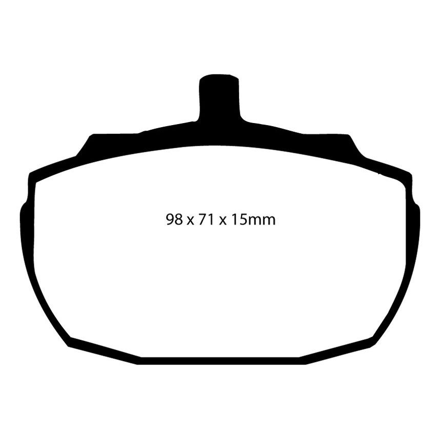 EBC Brakes Yellowstuff Performance Brake Pads