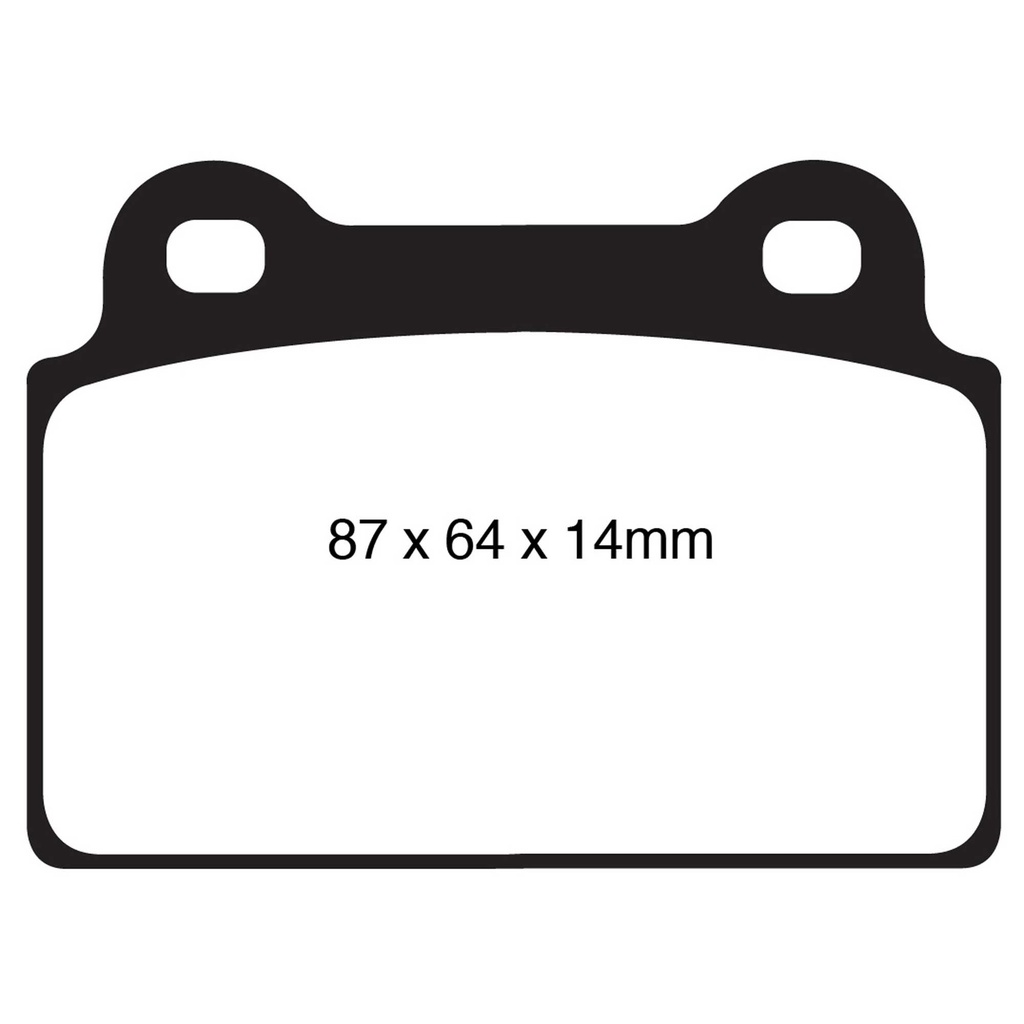 EBC Brakes Yellowstuff Performance Brake Pads