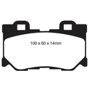 EBC Brakes Yellowstuff Performance Brake Pads