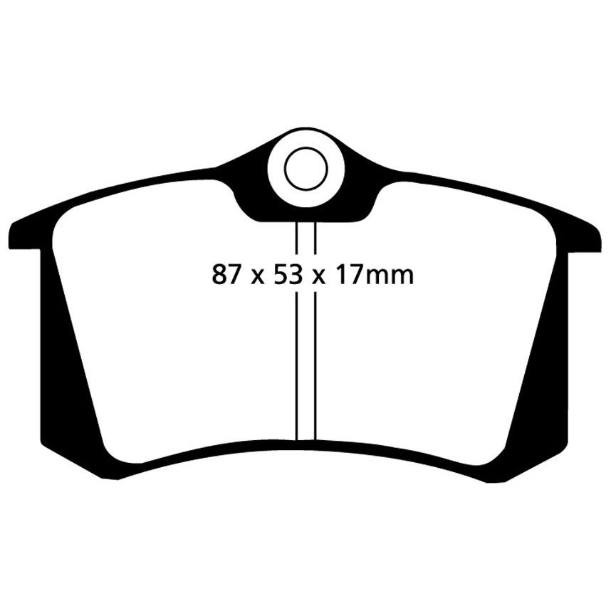 EBC Brakes Redstuff Performance Brake Pads