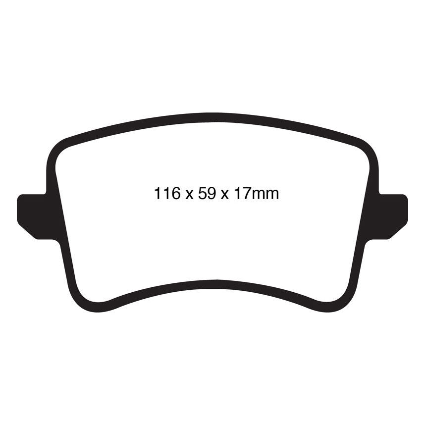EBC Brakes Redstuff Performance Brake Pads
