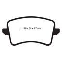 EBC Brakes Redstuff Performance Brake Pads