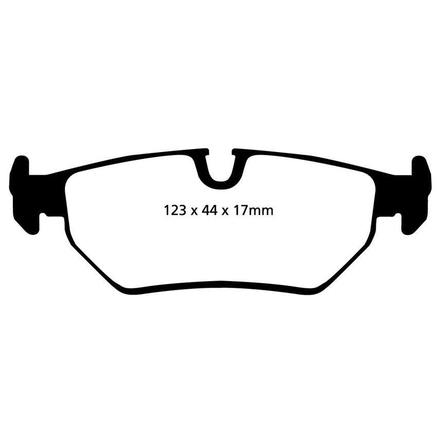 EBC Brakes Yellowstuff Performance Brake Pads