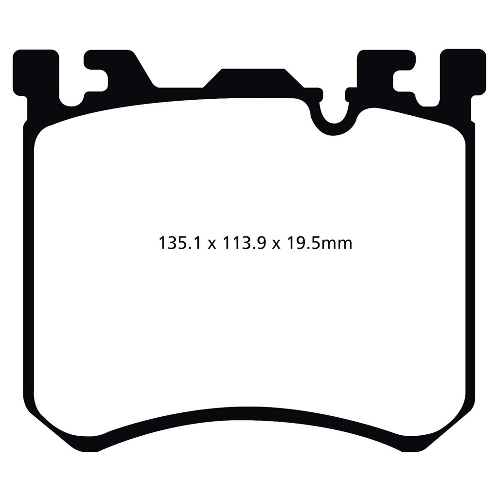 EBC Brakes Yellowstuff Performance Brake Pads