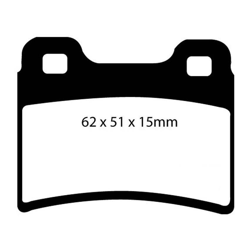 EBC Brakes Yellowstuff Performance Brake Pads