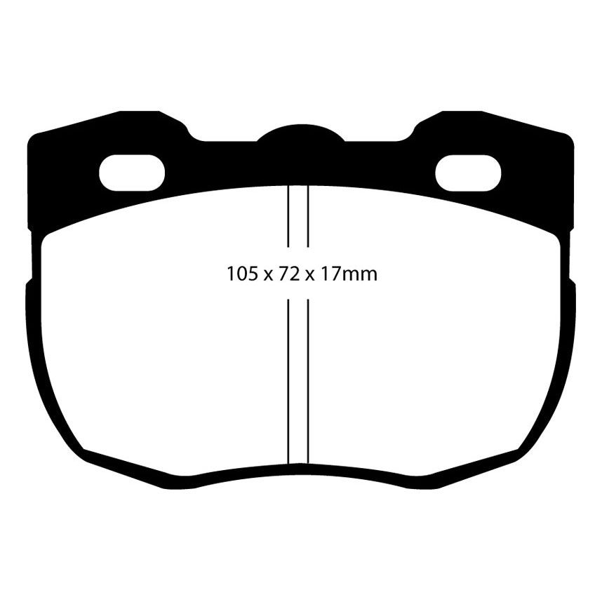 EBC Brakes Yellowstuff Performance Brake Pads