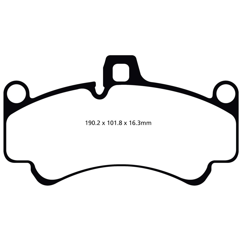 EBC Brakes Yellowstuff Performance Brake Pads