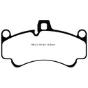 EBC Brakes Yellowstuff Performance Brake Pads
