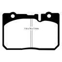 EBC Brakes Redstuff Performance Brake Pads