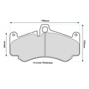 Pagid RSL29 Brake Pads