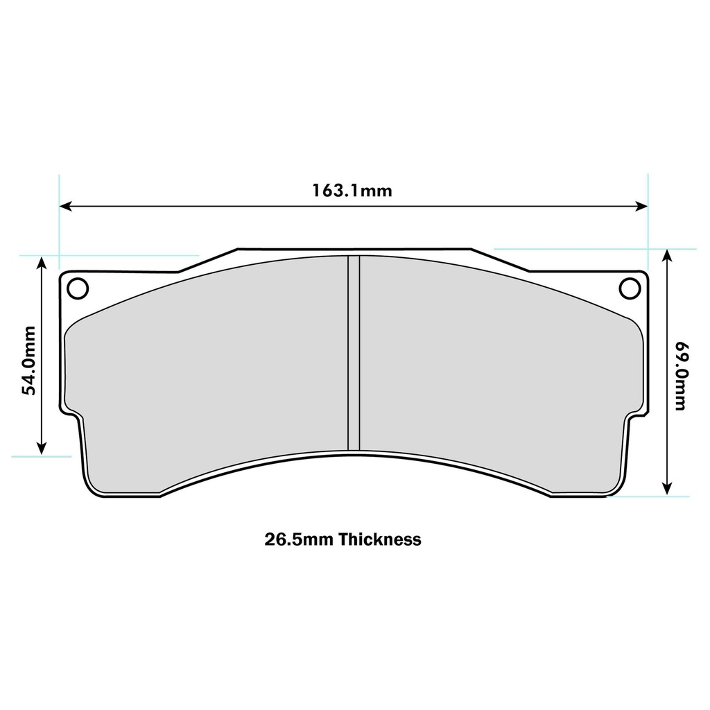 Pagid RSL29 Brake Pads To Fit AP Racing Various Calipers