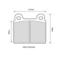 Pagid RSH29E Brake Pads