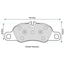 Pagid RSL1 Brake Pads