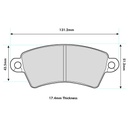 Endless MA45B Brake Pads