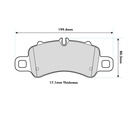 EBC Brakes RP-1 Brake Pads