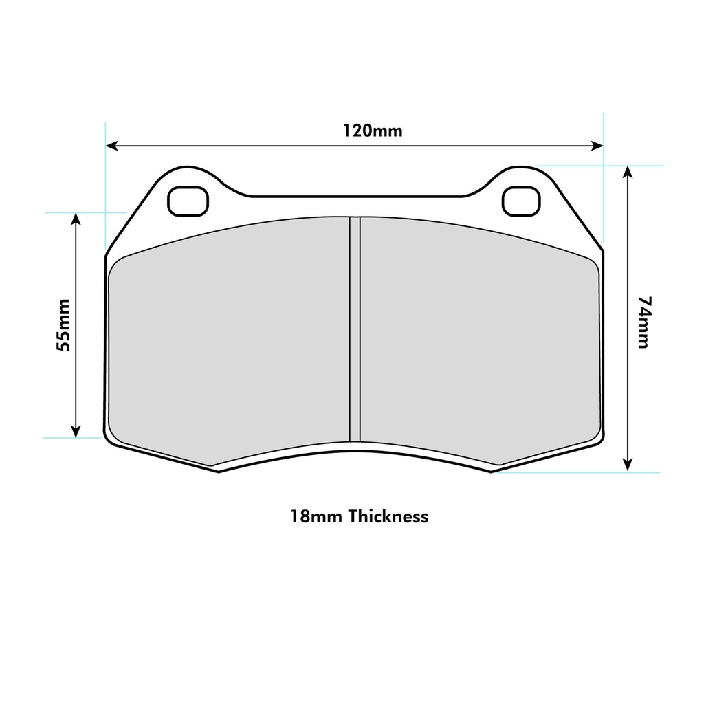 EBC Brakes RP-X Brake Pads
