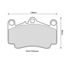 EBC Brakes RP-X Brake Pads