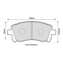 EBC Brakes RP-X Brake Pads