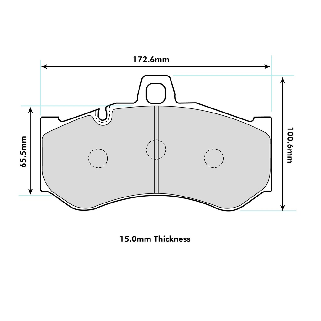 Ferodo DS2500 Brake Pads To Fit Alcon PNP4488 Calipers