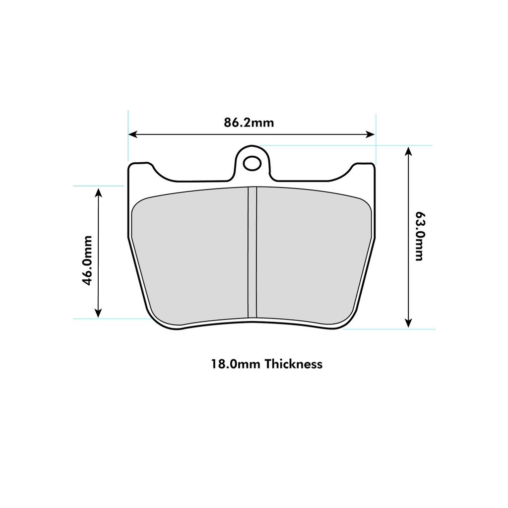 Ferodo DS3000 Brake Pads To Fit AP Racing CP5148 Caliper