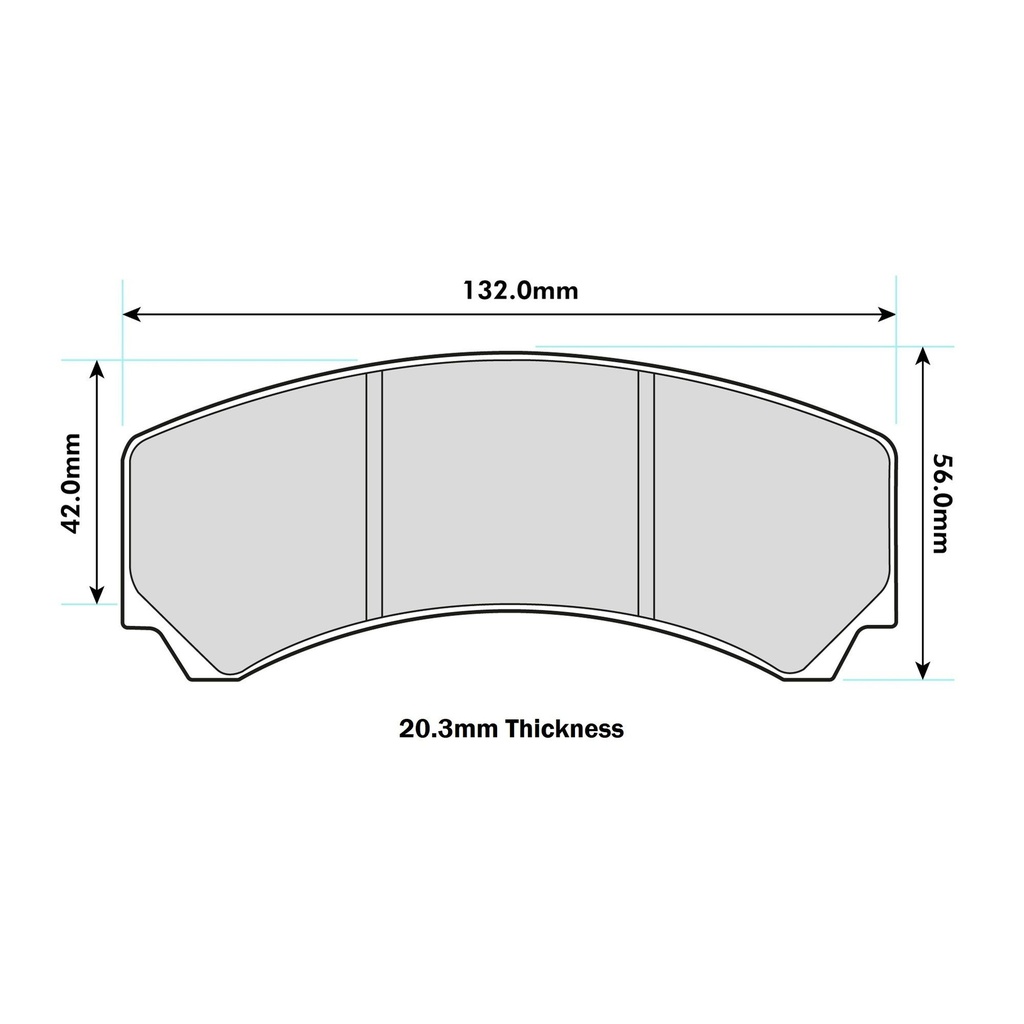 Ferodo DS3000 Brake Pads To Fit AP Racing CP2279 Caliper