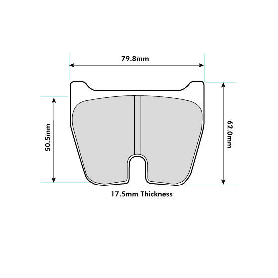 Ferodo DS3000 Brake Pads To Fit Brembo 07.5684.5 Caliper