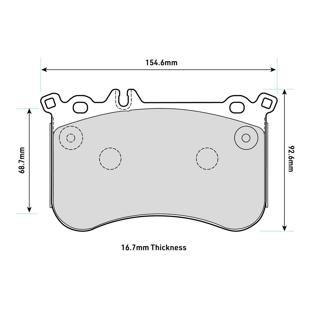 Ferodo DS2500 Brake Pads