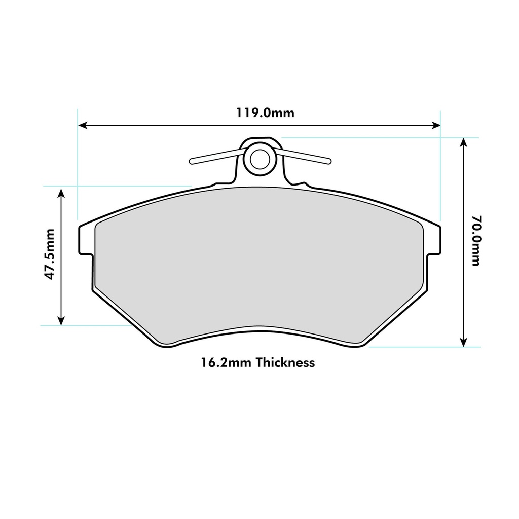 Mintex M1155 Brake Pads