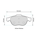 Ferodo DS2500 Brake Pads