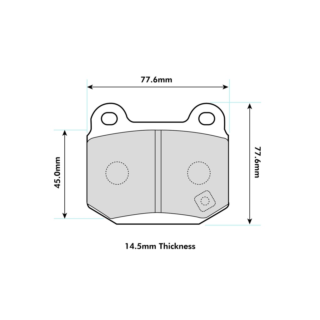 PBS Brakes ProTrack Brake Pads