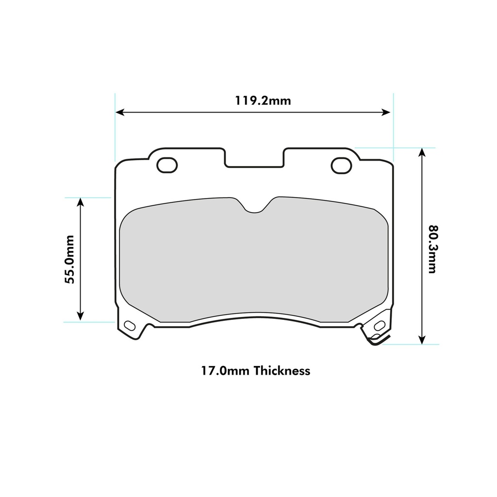 PBS Brakes ProTrack Brake Pads