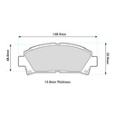 PBS Brakes ProTrack Brake Pads