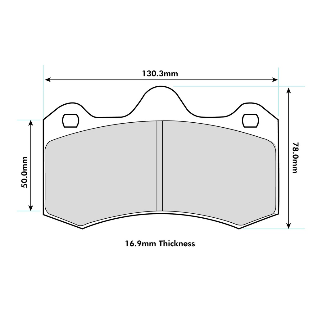 Ferodo DS3000 Brake Pads To Fit AP Racing CP6600 Calipers