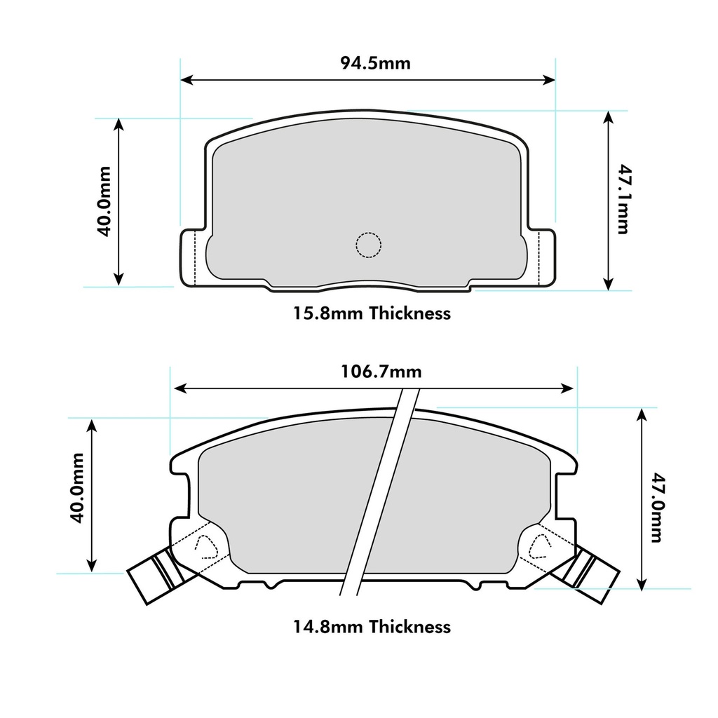 PBS Brakes ProTrack Brake Pads