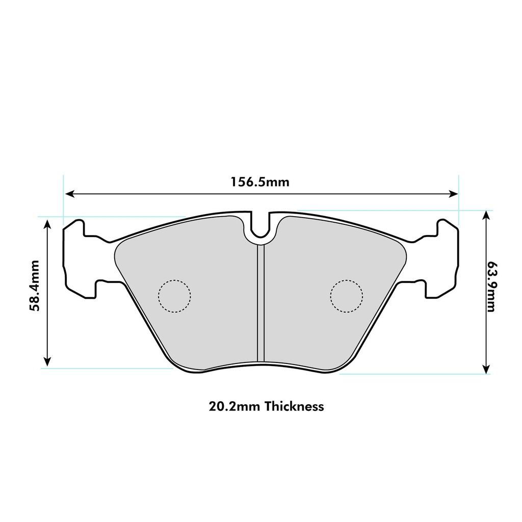 Mintex M1144 Brake Pads