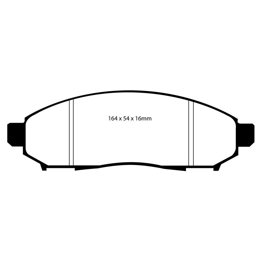 EBC Brakes Yellowstuff Performance Brake Pads