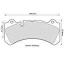 Ferodo DSUNO Brake Pads To Fit Brembo 07.8590.15 Calipers